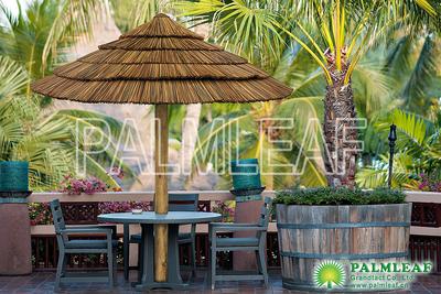 仿真芦苇伞 Synthetic Reed Thatch Umbrella